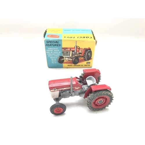 86 - A Corgi Massey-Ferguson 165 Tractor boxed.#66