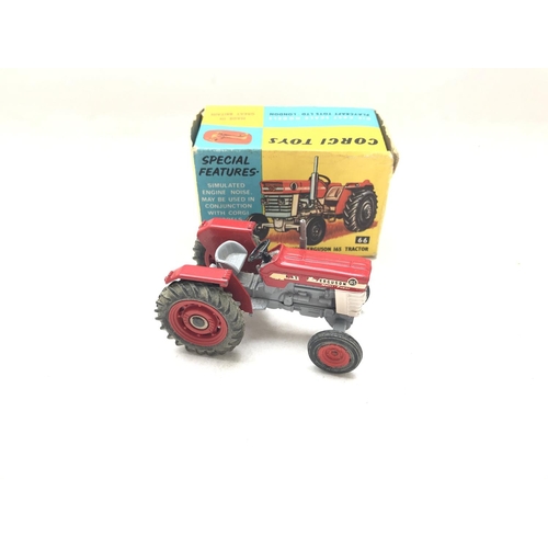 86 - A Corgi Massey-Ferguson 165 Tractor boxed.#66