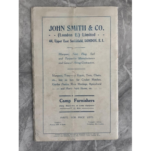 2 - 1921 FA Cup Final Football Programme: Tottenham v Wolves played at Chelsea. Now in good condition af... 