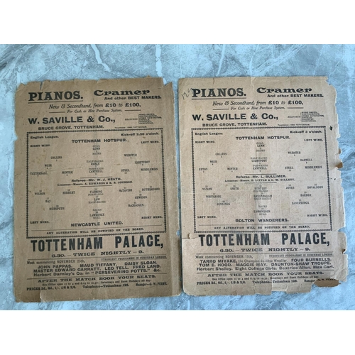 29 - 1913/1914 Tottenham Reserves v Bristol City Football Programme: South Eastern League dated 16 11 191... 