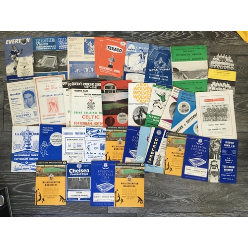 369 - Tottenham 1960s Away Football Programmes: Some unusual programmes in this lot to include 66/67 Dunde... 