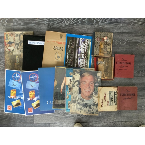 48 - Tottenham Football Scrapbooks: Wide range of seasons from 50/51 up to 2002/2003 with subjects such a... 