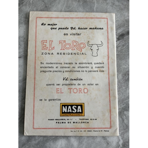 6 - 1970 Majorca Tournament Programme Cologne v Tottenham: 44 page pre season programme in very good con... 