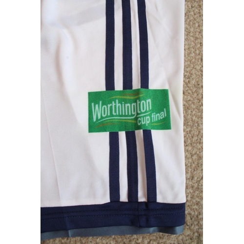 8 - Tottenham 2002 Match Issued Worthington Cup Final Football Shirt: Incredibly rare shirt issued to Ga... 