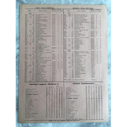 83 - 1937/38 Army v Royal Air Force Football Programme: Played at Tottenham for the Inter Services Champi... 