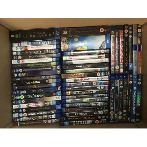 309 - A box of blu rays, various titles.