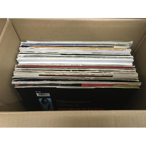 315 - Three boxes of dance, pop and house music 12inch singles and LPs.