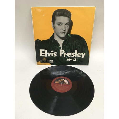 322 - An early UK pressing of 'Rock n Roll No.2' by Elvis Presley, HMV CLP 1105. Matrix number G2-WP-7207-... 