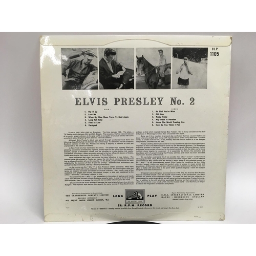 322 - An early UK pressing of 'Rock n Roll No.2' by Elvis Presley, HMV CLP 1105. Matrix number G2-WP-7207-... 