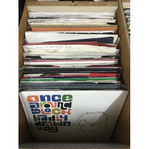 324 - A collection of 7inch singles by various artists including various indie artists and 80s pop.