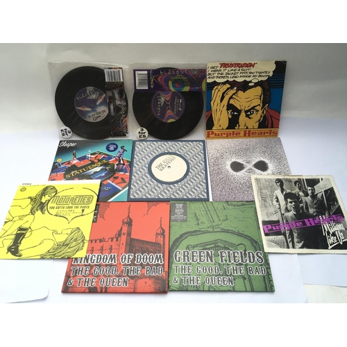 336 - A small collection of indie alternative LPs, 12inch and 7inch singles by various artists including N... 