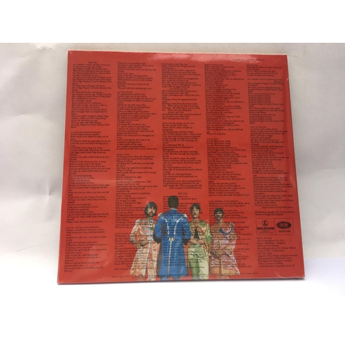 352 - A sealed and mint 180g 2009 pressing of 'Sgt Pepper...' by The Beatles.