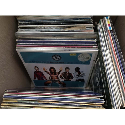 70 - A collection of over 250 pop and rock LPs and 12inch singles from the 1980s and 90s.