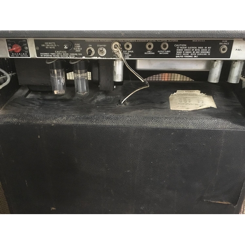 704 - A vintage Fender Bassman Ten amplifier, serial number F061053.