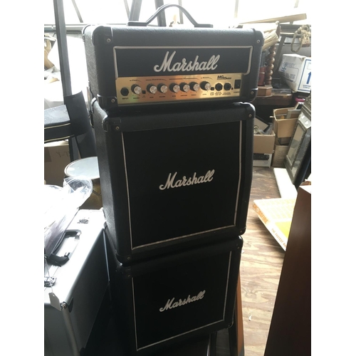 713 - A Marshall MG practice stack guitar amplifier, MG15 MSII.