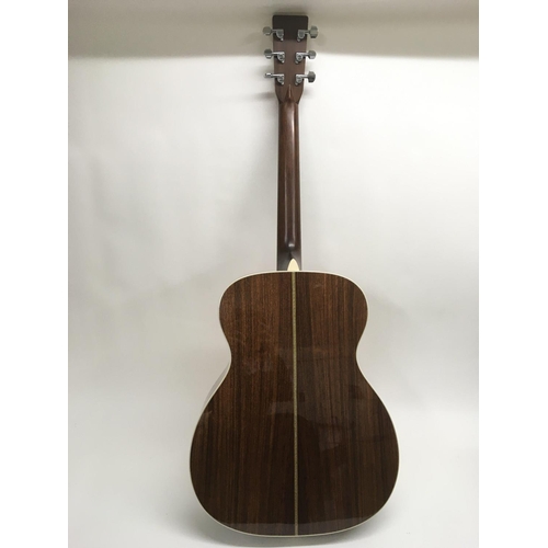 726 - A rare 1998 Martin HJ28 acoustic guitar, serial number 644397. One of only 549 believed to have been... 