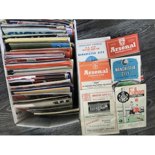 Football Programme Box: Quantity of programmes from the 60s onwards ...