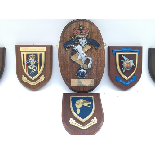 2313 - 6 x various military plaques presented to Yeoman Warders.
Provided with letter of Authenticity.