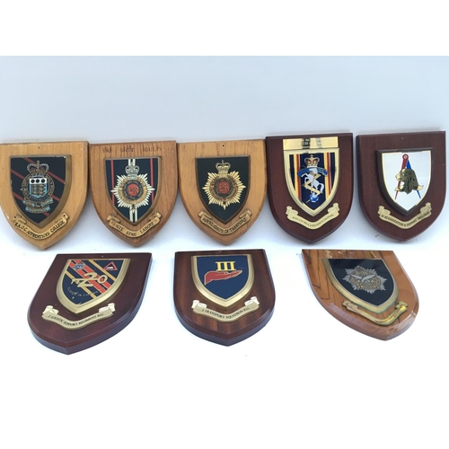 2314 - 8 x various military plaques presented to Yeoman Warders.
Provided with letter of Authenticity.