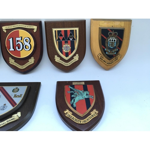 2315 - 8 x various military plaques presented to Yeoman Warders.
Provided with letter of Authenticity.