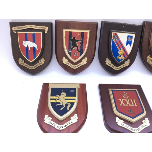 2316 - 8 x various military plaques presented to Yeoman Warders.
Provided with letter of Authenticity.