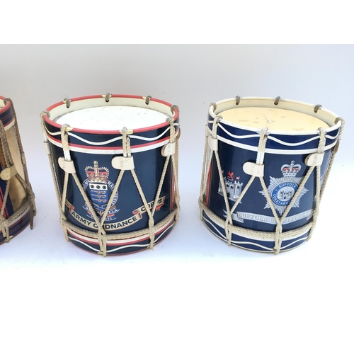 2320 - 4 x various military drum ice buckets from Tower of London Yeoman Warders.
Provided with letter of A... 