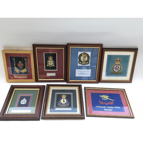 2326 - Various framed presentations from Tower of London Yeoman Warders.
Provided with letter of Authentici... 