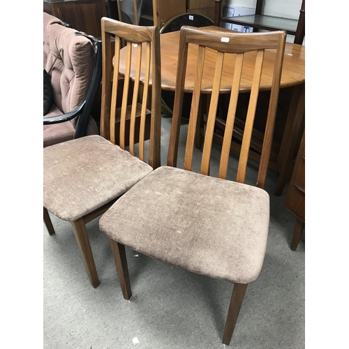 1259 - A Drop leaf table and two chairs .