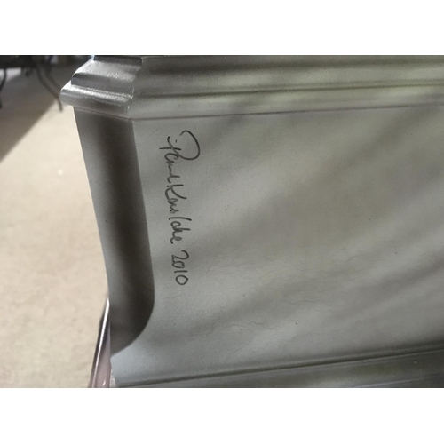 1295 - A Paul Karslake designed and painted cabinet depicting Marilyn Monroe. Fitted with two doors over tw... 