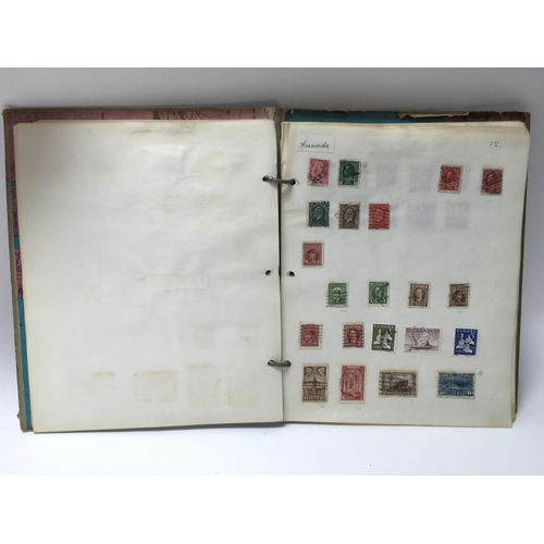 1706 - An album of world stamps.