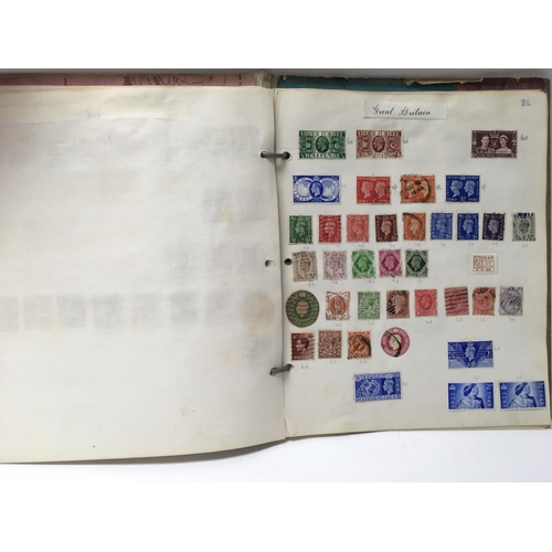 1706 - An album of world stamps.