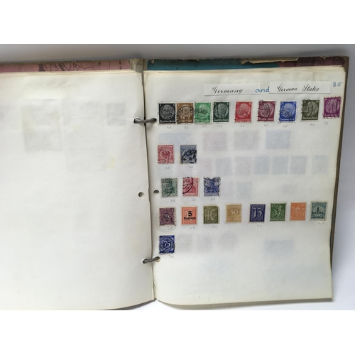 1706 - An album of world stamps.