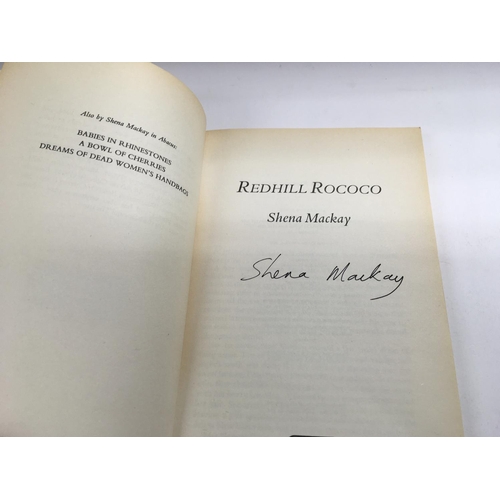 1720 - Two signed Shena Mackay books.