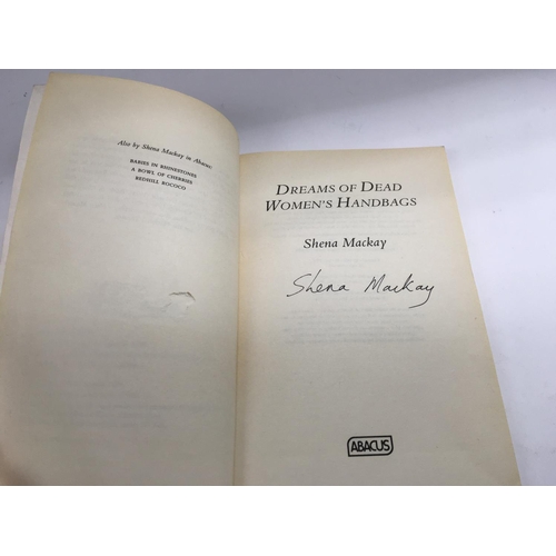 1720 - Two signed Shena Mackay books.