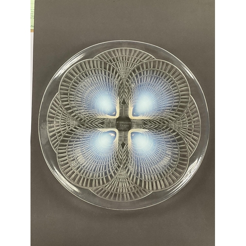 992 - A RenÃ© Lalique coquille design dish.