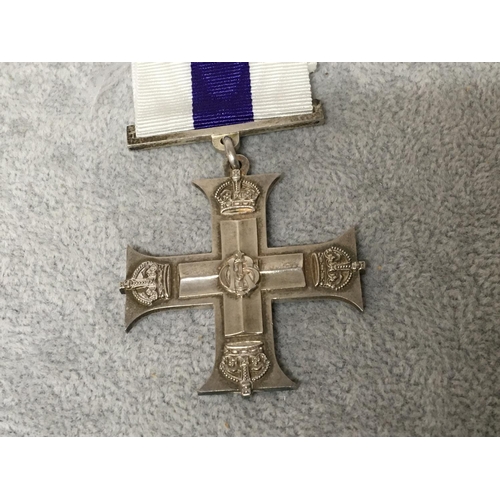 2038 - A l world war George V Military Cross. Unknown recipient. (possible retrospective copy)