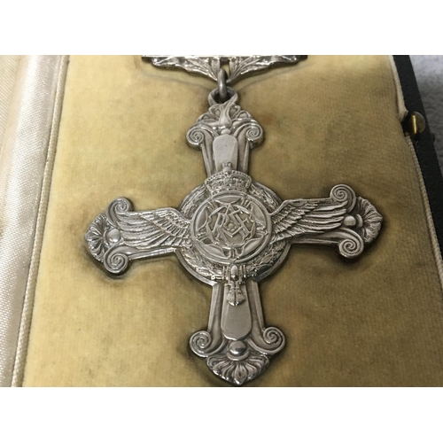 2048 - A II world war DFC distinguished flying Cross presented to those who showed exemplary gallantry whil... 