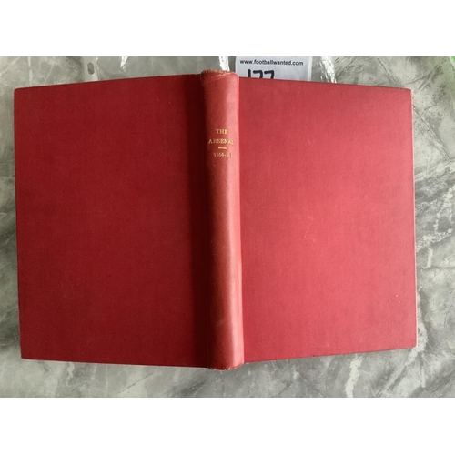 177 - 50/51 Arsenal Bound Volume Of Home Football Programmes: All 21 league matches and two FA Cup. The Ar... 