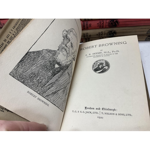 2058 - 20 editions No.86, Robert Browning by A.R Skemp, New Issue published by T.Nelson & Sons Ltd. 1920. S... 