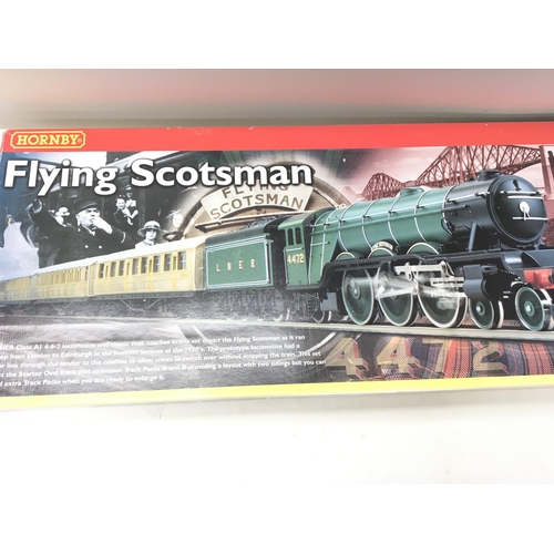 100 - A Boxed Hornby Flying Scotsman Set # R1019