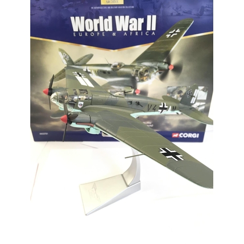 132 - A Boxed Corgi Heinkel HE 11H-3-II. #AA33701 Battle of Britain. 1:72 Scale.