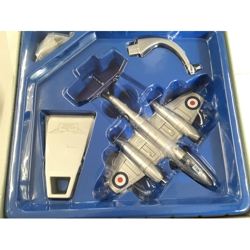 139 - A Boxed Corgi Gloster Meteor #AA35001 and a Sepecat Jaguar #AA35401.(2)