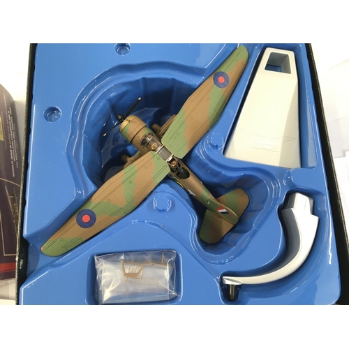 166 - A Boxed Corgi Westland Lysander MK. II #AA36801and a P-38J Droop Snoot Lightning #AA36602. (2).