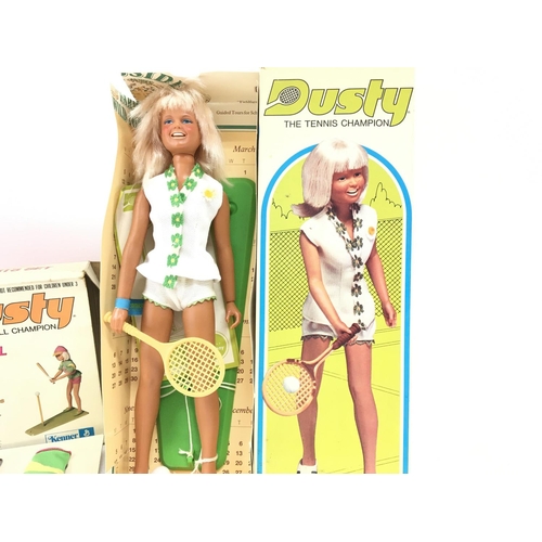 20 - A Boxed Kenner Dusty the Tennis Champion and Softball Set.