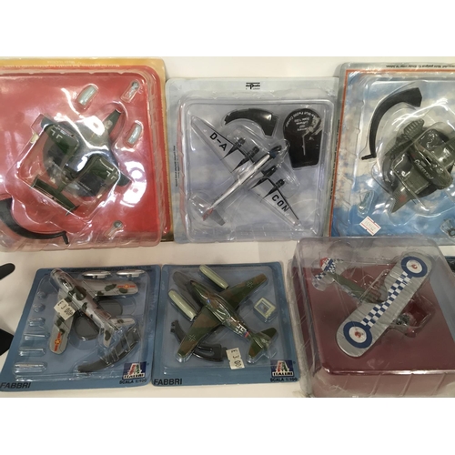 201 - Collection of various die cast planes.