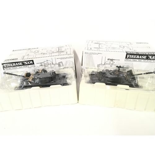 228 - 2 X Corgi M48-A3 Patton Tanks. USMC #US 50302 and US Army #50304. Both Boxed 1:50 Scale.(2)