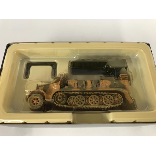 237 - 3 x corgi world war 2 die cast military vehicles.