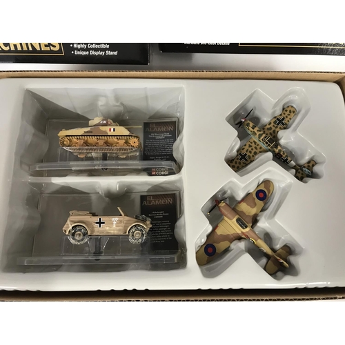 241 - 3 x corgi showcase collection fighting machines die cast models.