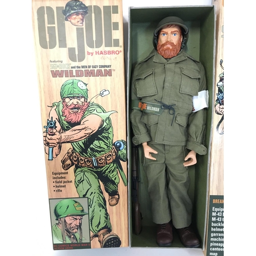 252 - A Boxed Hasbro G.I. Joe D.C.Comics Wildman 12 inch Figure Boxed and. Sgt Rock Uniform Set.2002.