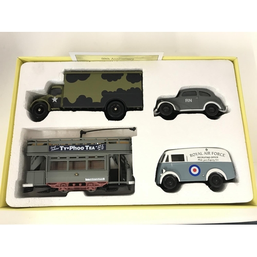 257 - Various corgi model sets including the definitive bond collection.